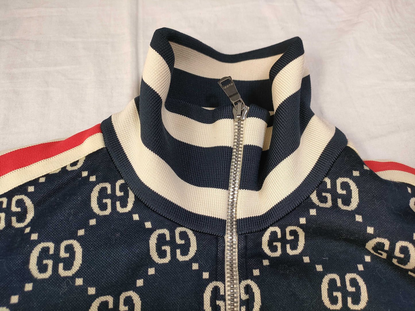 GUCCI GG Jersey Set Navy Jacket and Pants Other Apparel