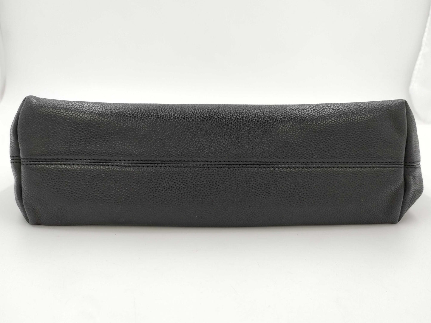 CHANEL Caviar Skin Coco Mark Tote Bag
