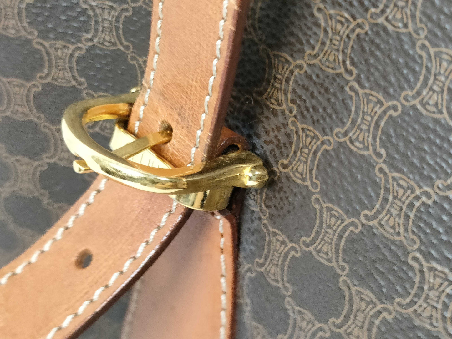 CELINE Macadam Tote Bag