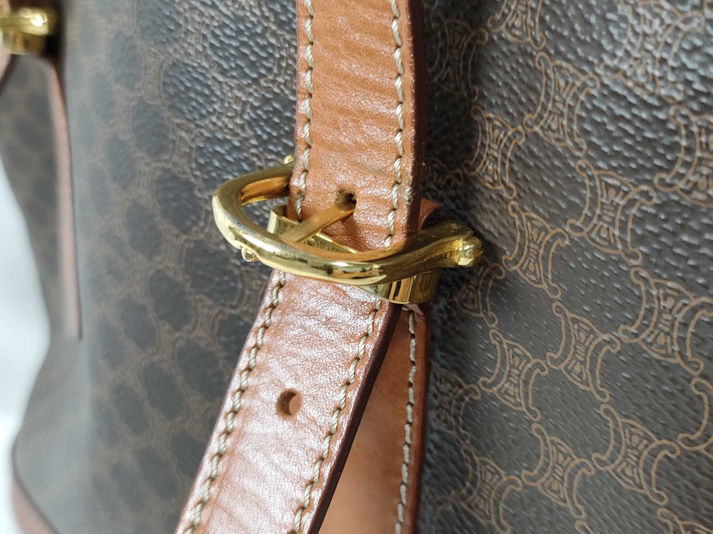 CELINE Macadam Tote Bag