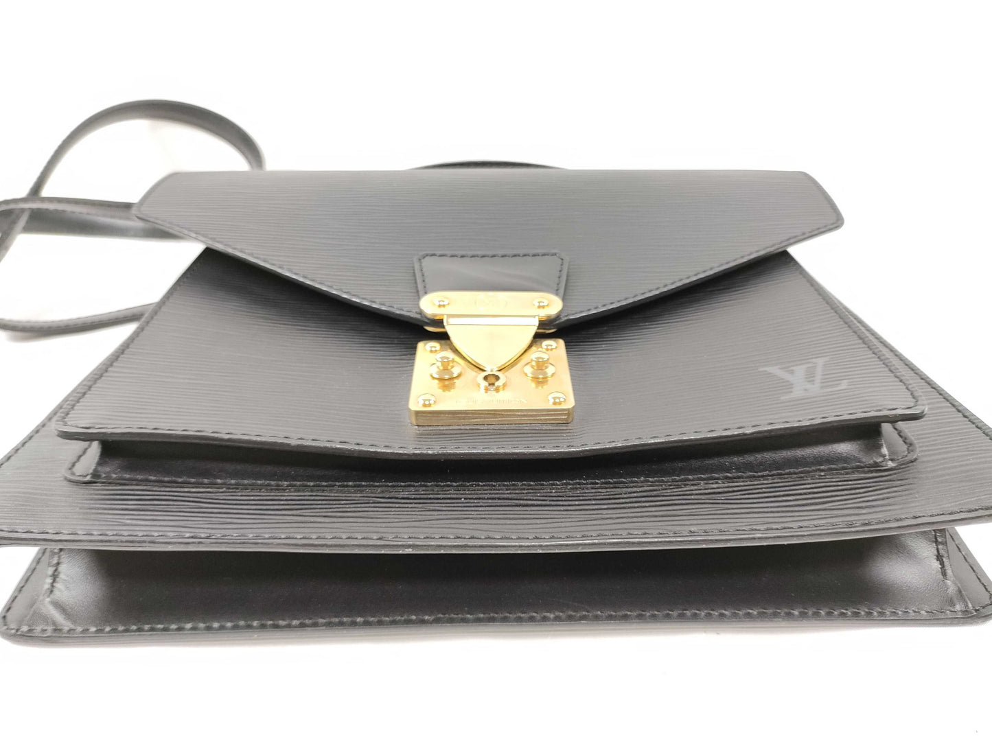 LOUIS VUITTON SR 1918 RFID Unverifiable Epi Leather LOUIS VUITTON Monceau M52122 Handbag