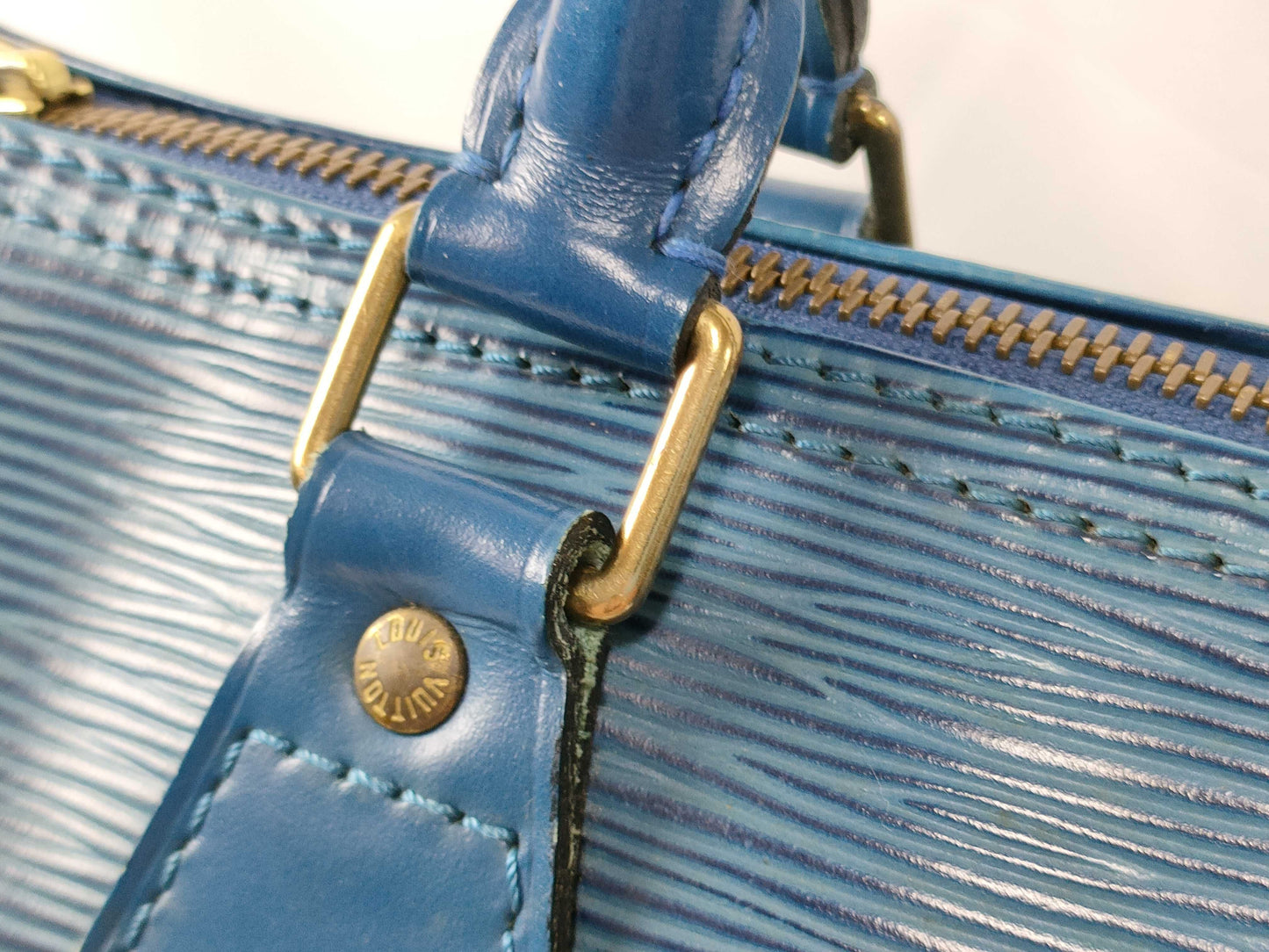 LOUIS VUITTON VI 1904 RFID Unverifiable Epi Leather LOUIS VUITTON Speedy 30 M43005 Handbag