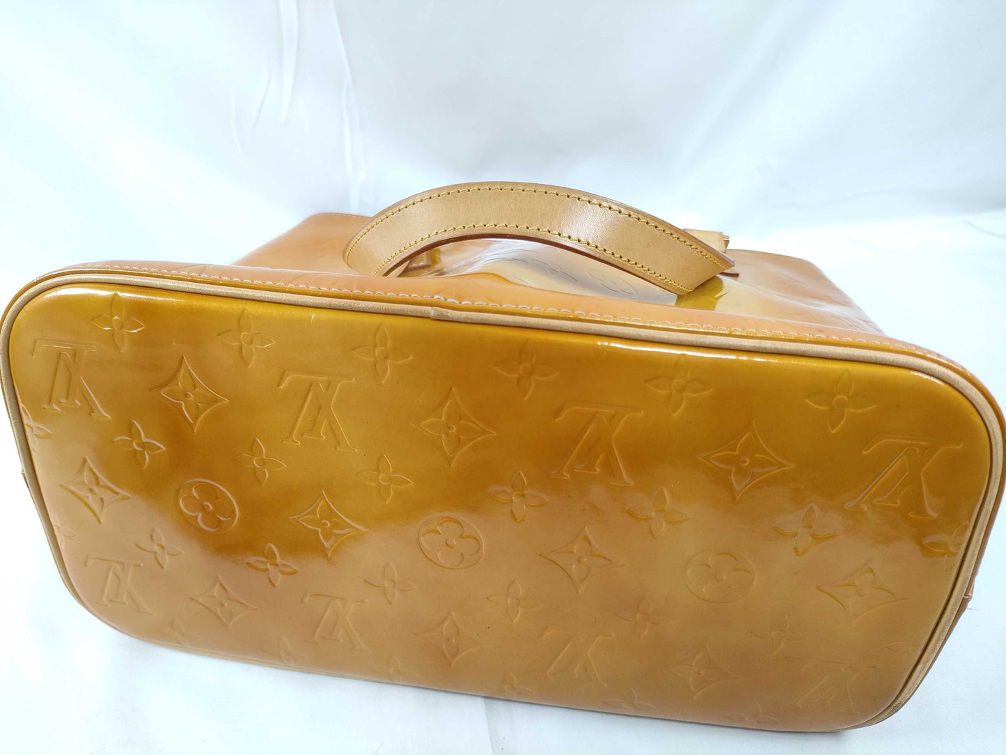 LOUIS VUITTON TH 0968 RFID Unverified Vernis Louis Vuitton Houston M91340 Tote Bag
