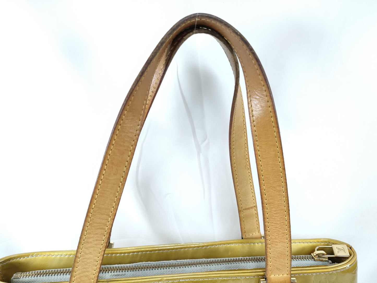 LOUIS VUITTON TH 0939 RFID Unverified Vernis Louis Vuitton Houston M91055 Tote Bag