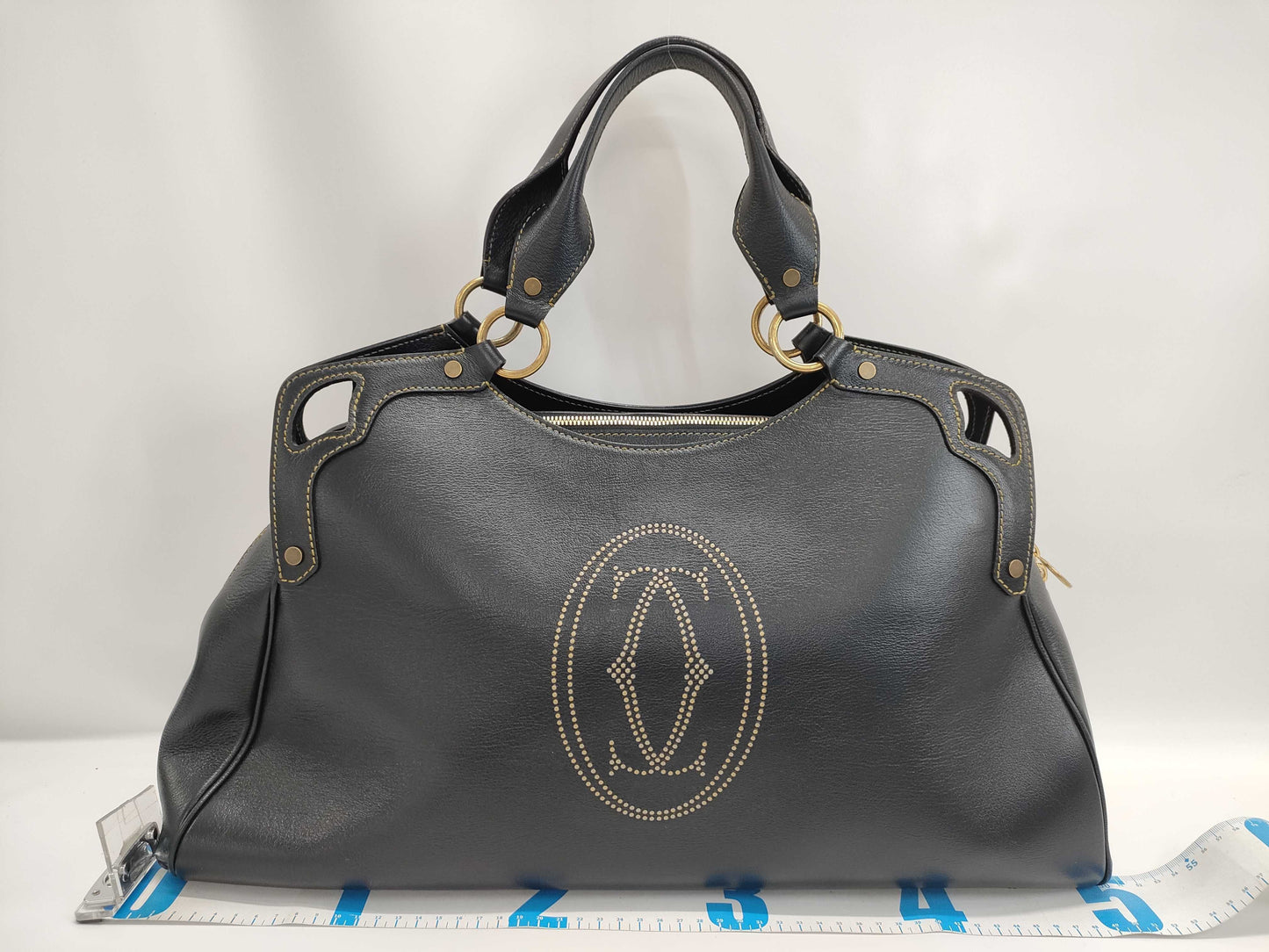 Cartier Leather Marcello Tote Bag