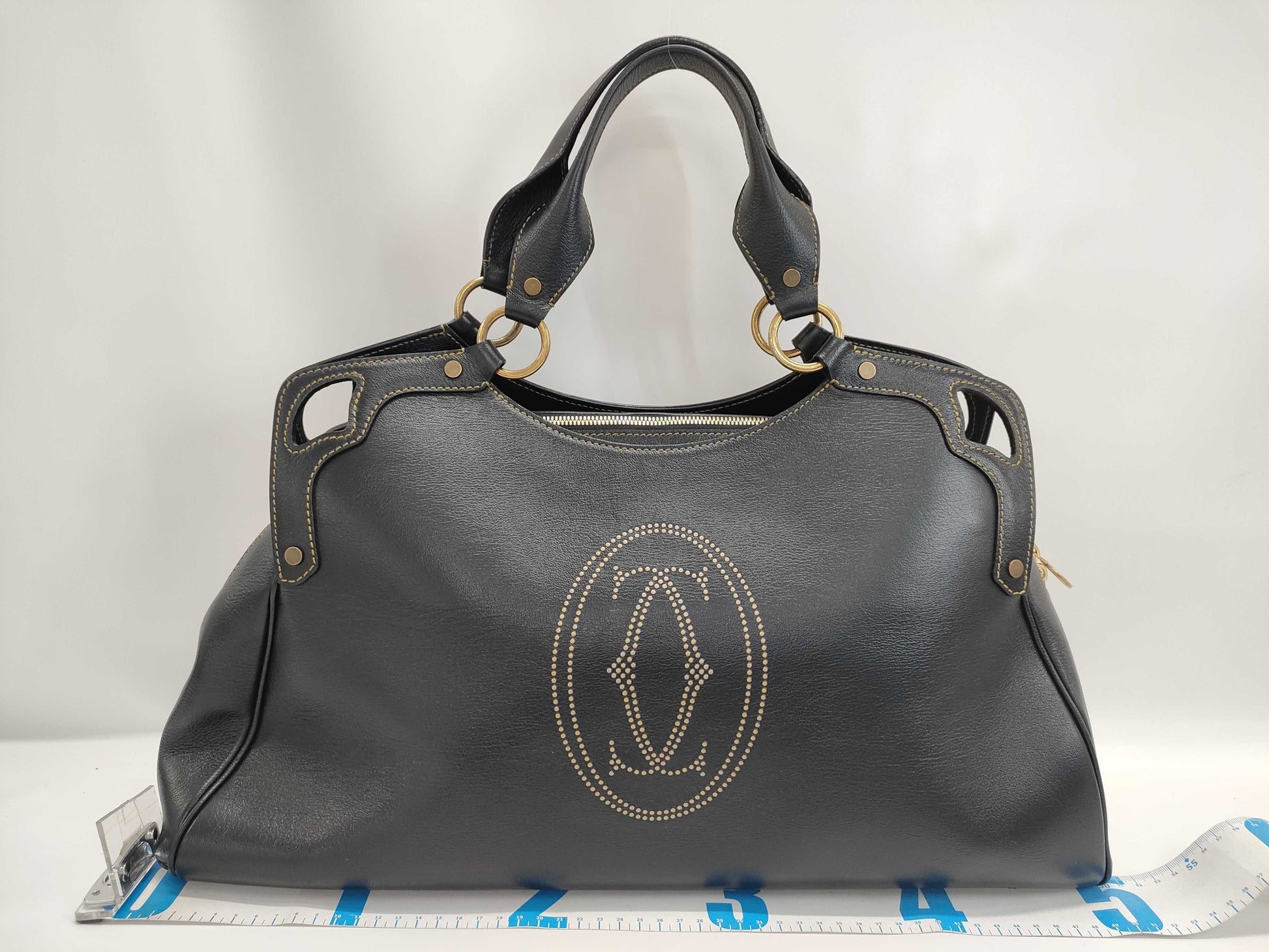 Cartier Leather Marcello Tote Bag