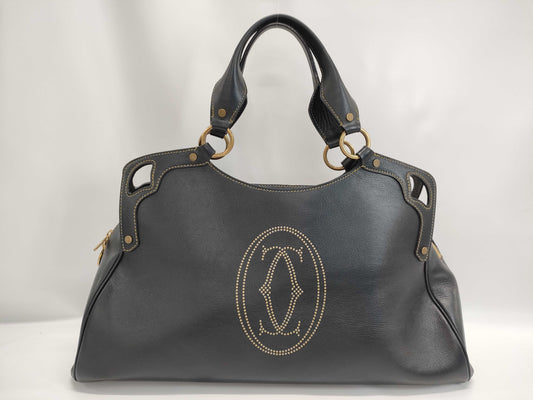 Cartier Leather Marcello Tote Bag