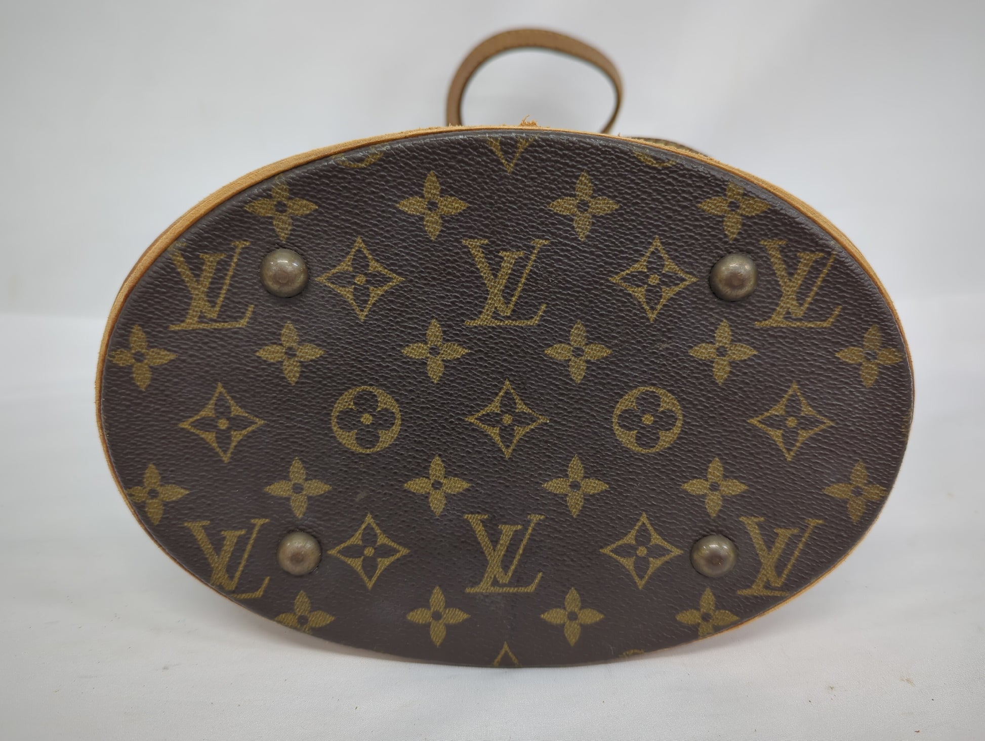 LOUIS VUITTON M42238 Monogram Bucket PM Tote Bag