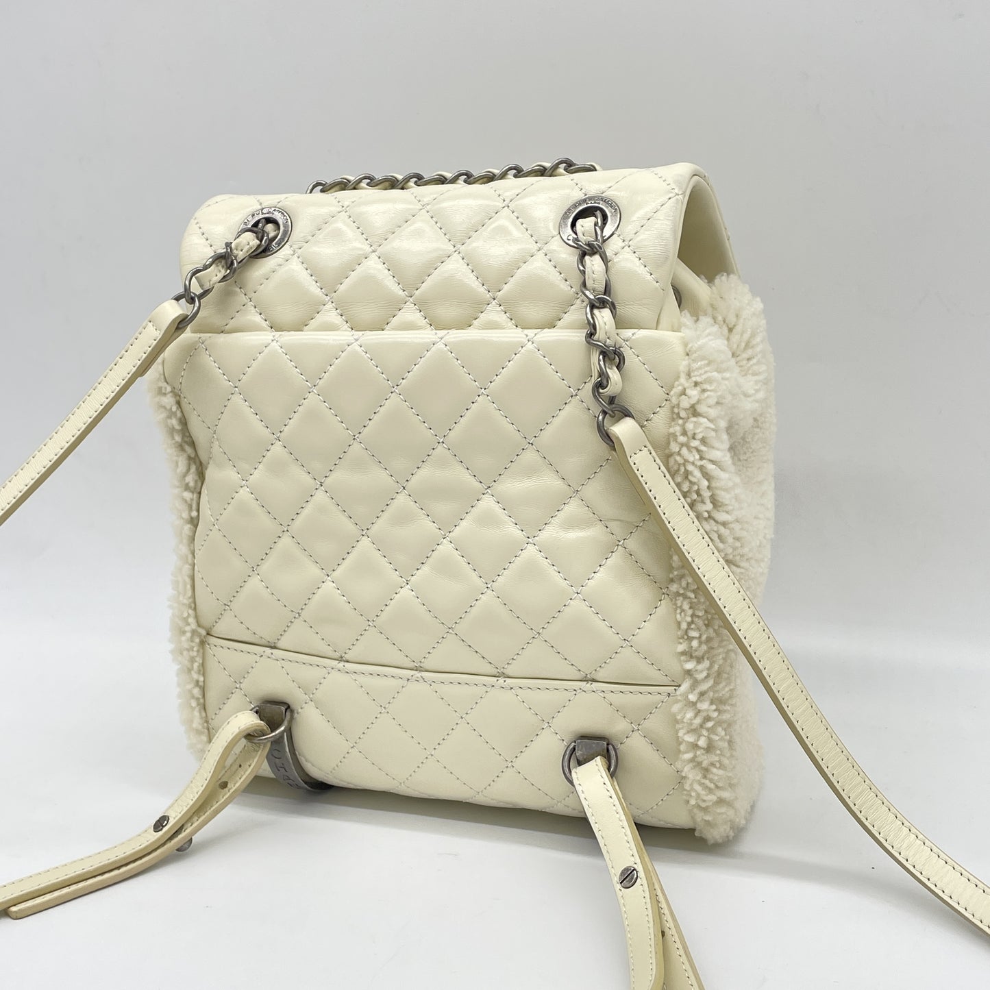 CHANEL CHANEL Matelasse Mouton Backpack No. 21 Backpack