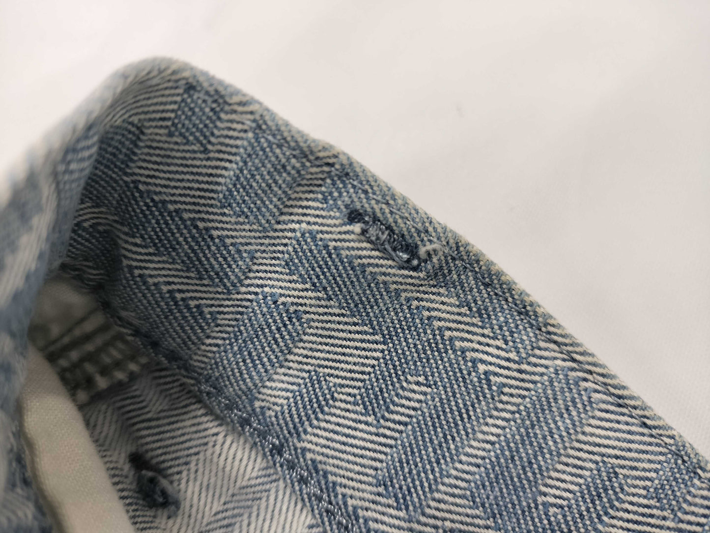 FENDI Zucca print denim pants, size 40