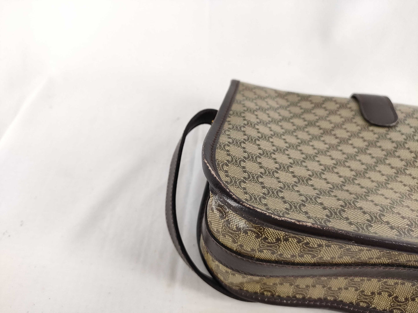 CELINE Macadam Triomphe Shoulder Bag