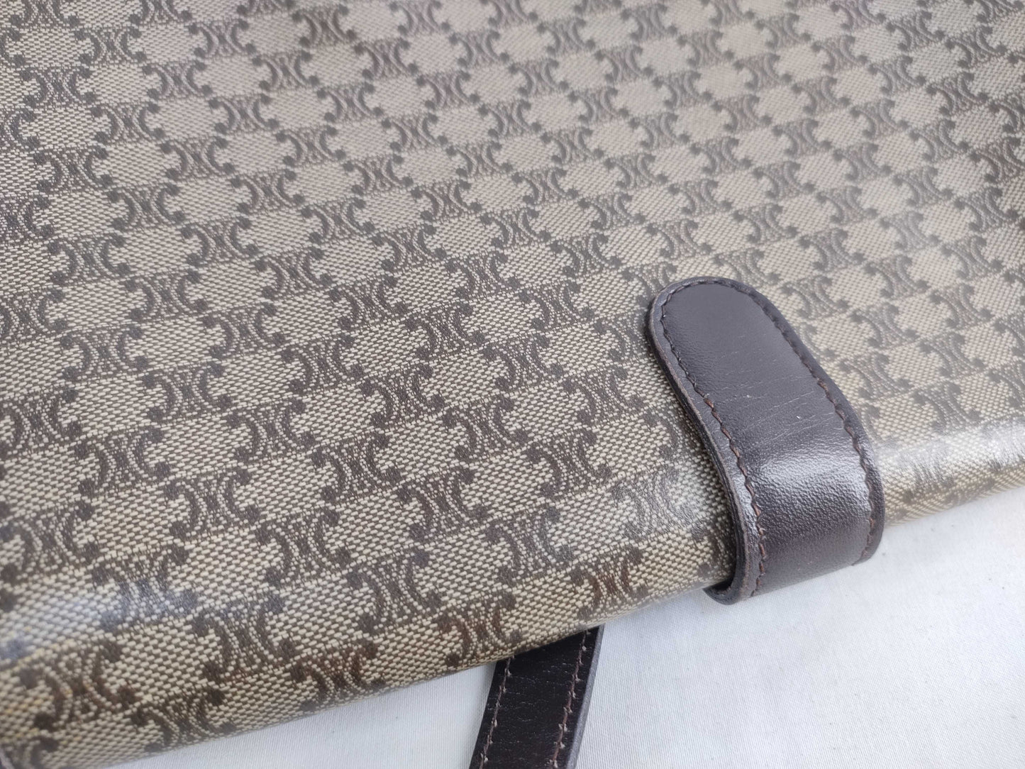CELINE Macadam Triomphe Shoulder Bag
