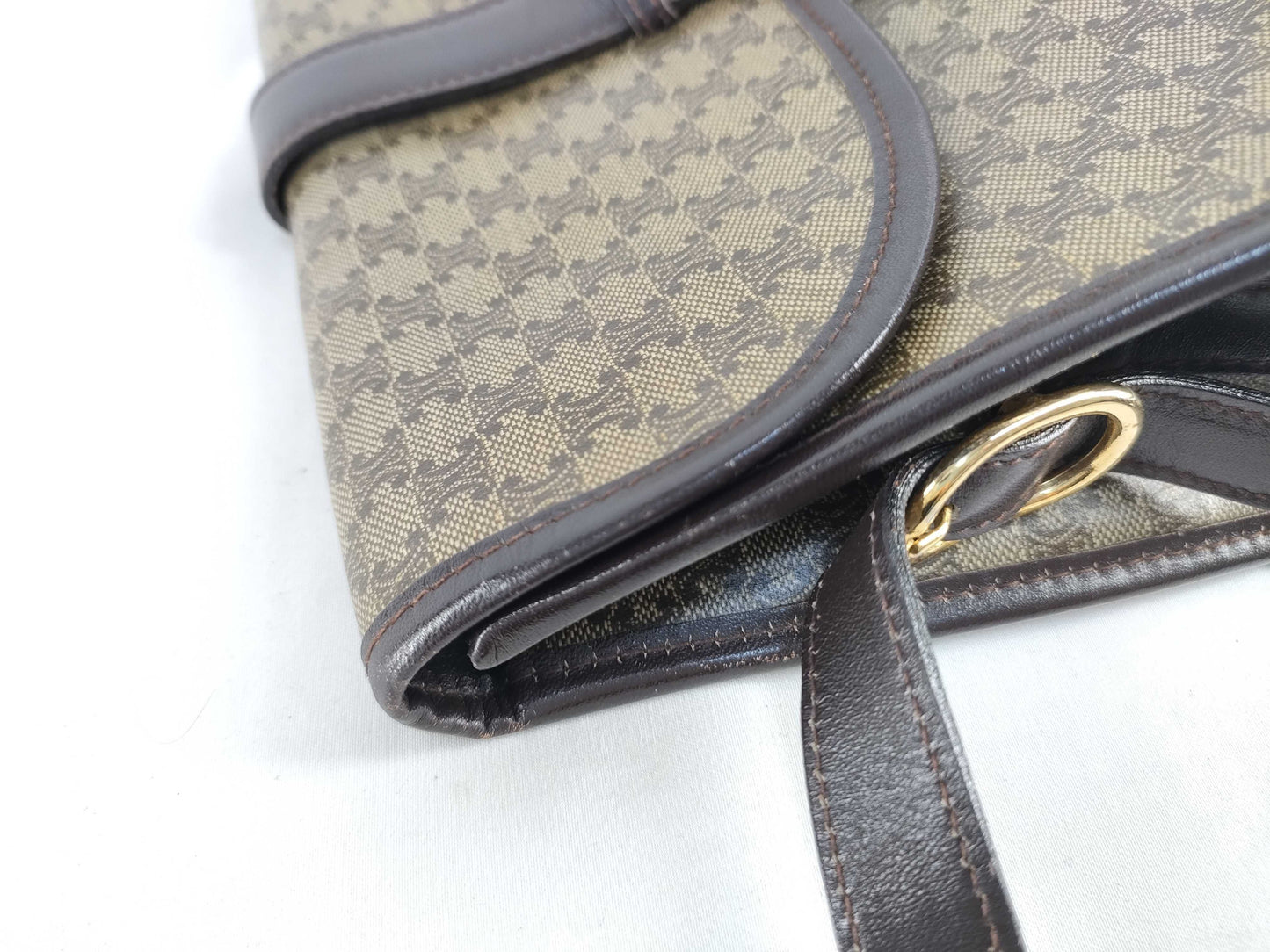 CELINE Macadam Triomphe Shoulder Bag