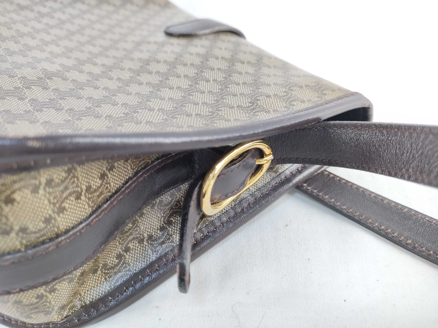 CELINE Macadam Triomphe Shoulder Bag