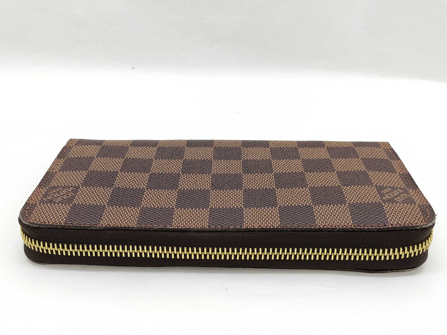 LOUIS VUITTON Damier Zippy Wallet N60015 CA3111 Wallet