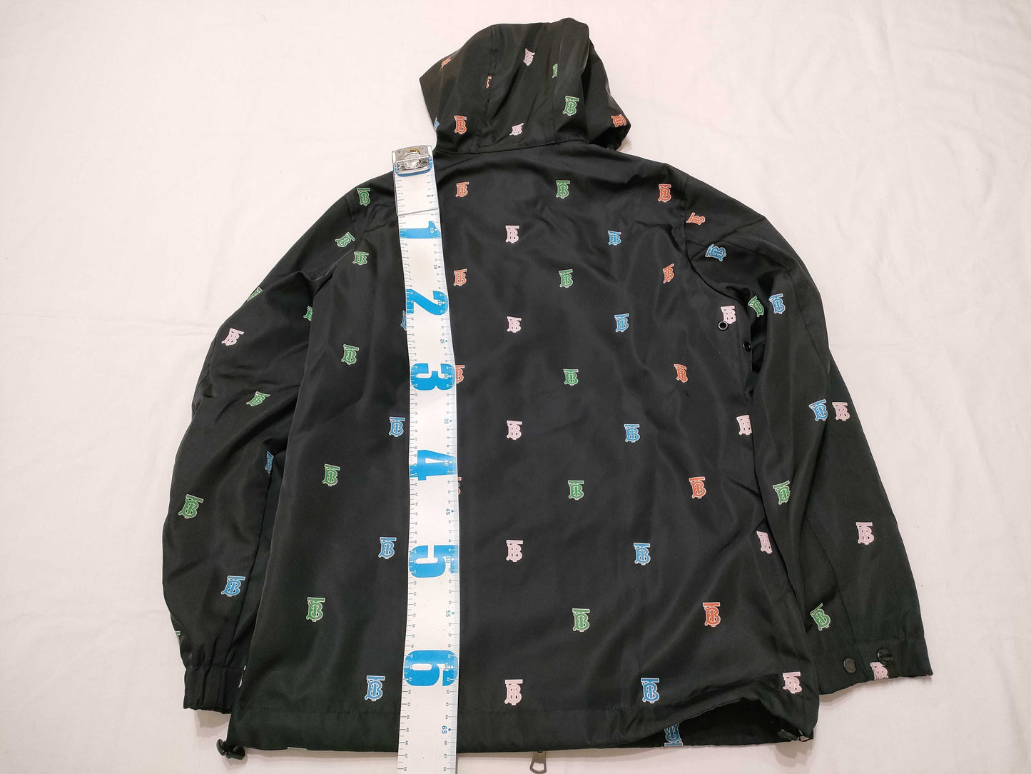 BURBERRY TB Monogram Hooded Parka Multi Jacket