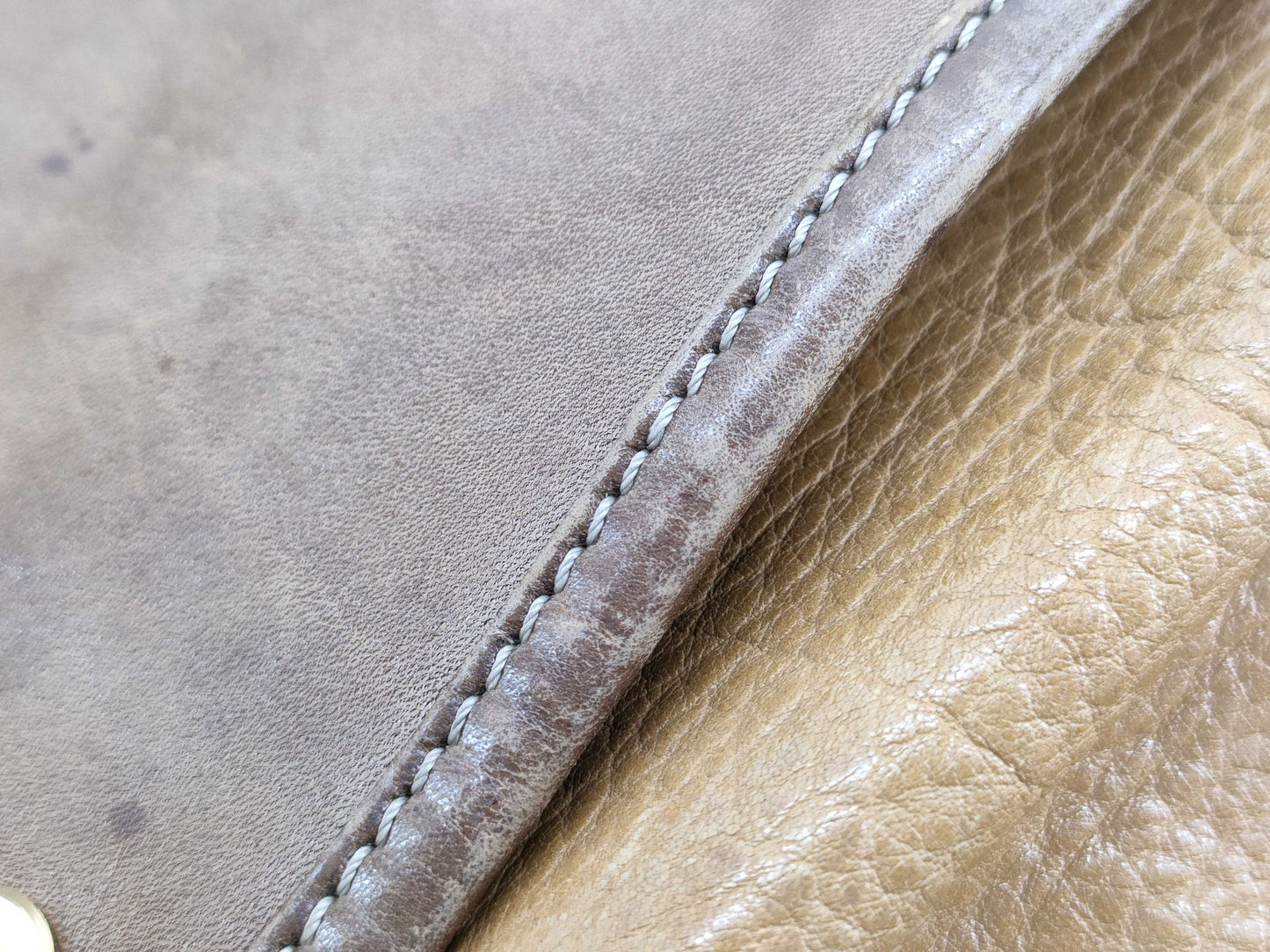 LOEWE Anagram/Vintage/Leather Shoulder Bag