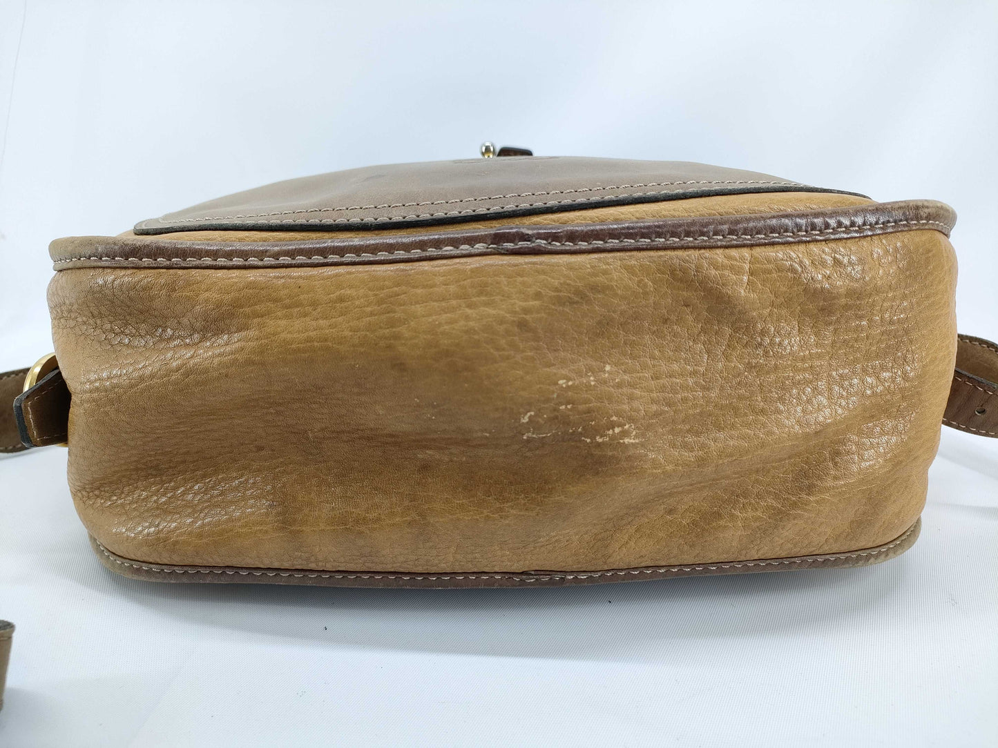 LOEWE Anagram/Vintage/Leather Shoulder Bag