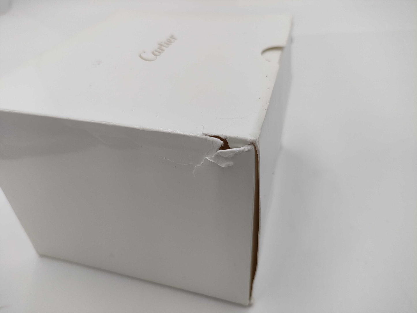Cartier empty box and other accessories