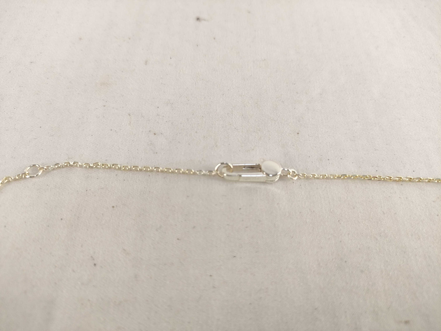 GUCCI GG Cross Silver Necklace