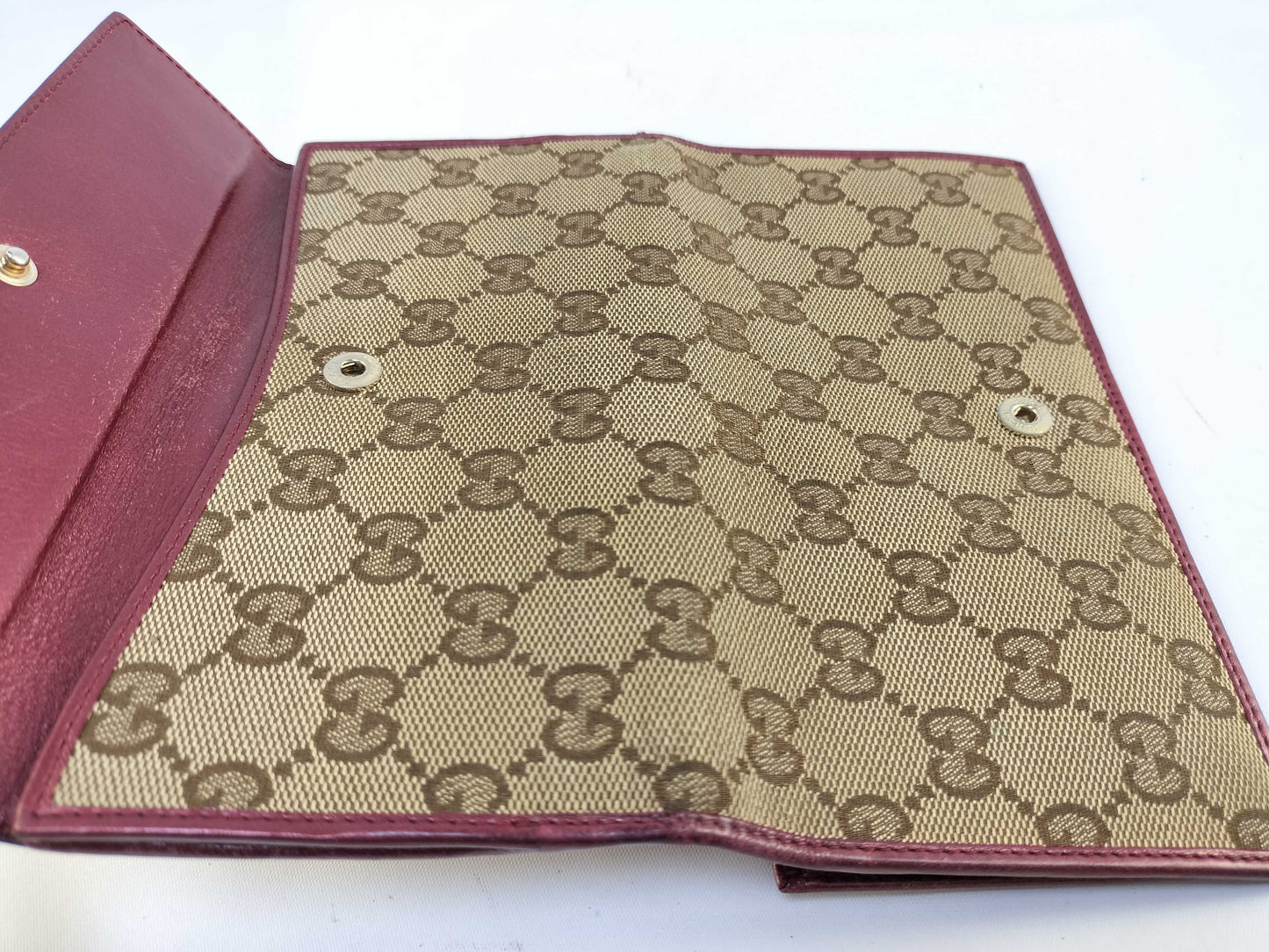 GUCCI GG Canvas GUCCI Long Wallet GG Canvas Wallet