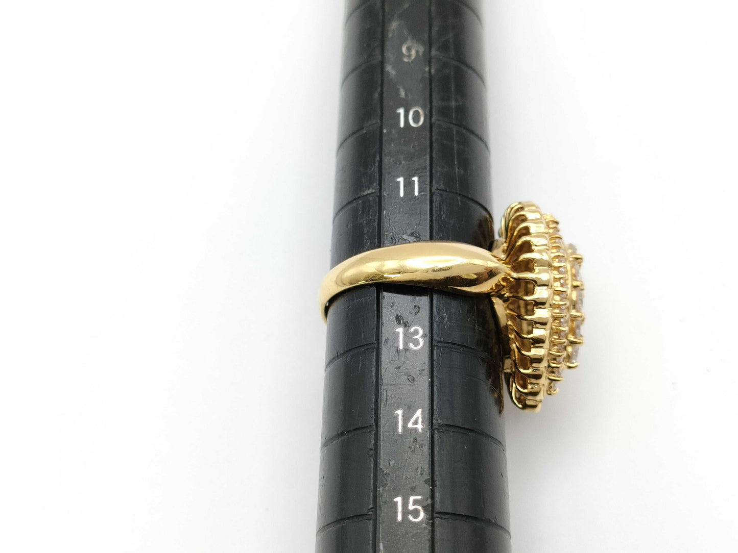D2.02ct K18 8.9g Ring