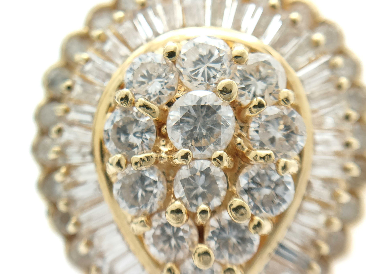 D2.02ct K18 8.9g Ring