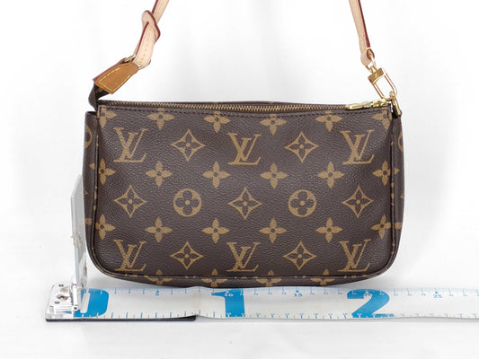 LOUIS VUITTON Pochette Accessoires M51980 Pouch with Long Strap