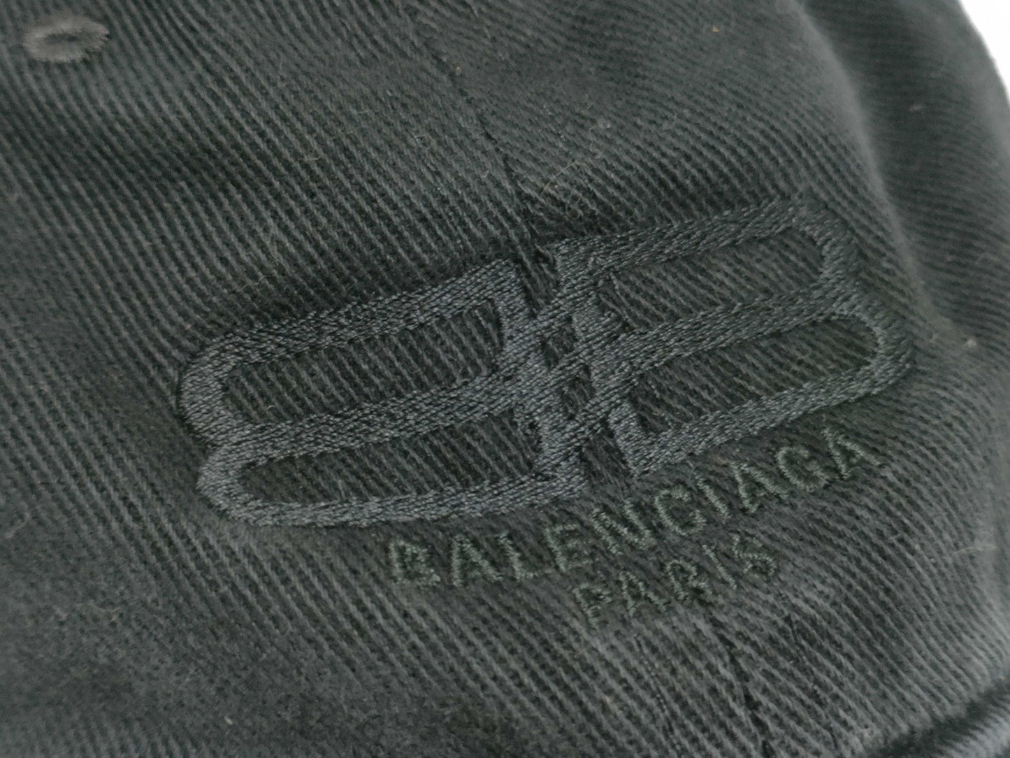 BALENCIAGA BB Icon Baseball Cap Black #S Other Accessories