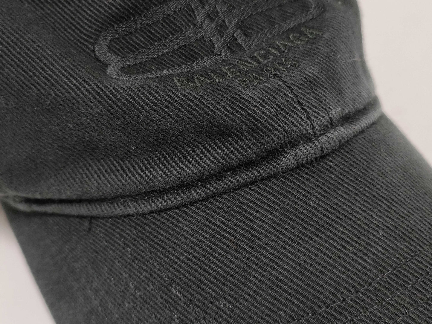 BALENCIAGA BB Icon Baseball Cap Black #S Other Accessories