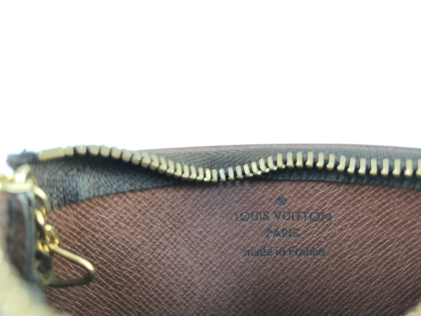 LOUIS VUITTON Monogram Louis Vuitton Card Key Case Monogram Pochette Cle M62650 CT4199 Coin Case
