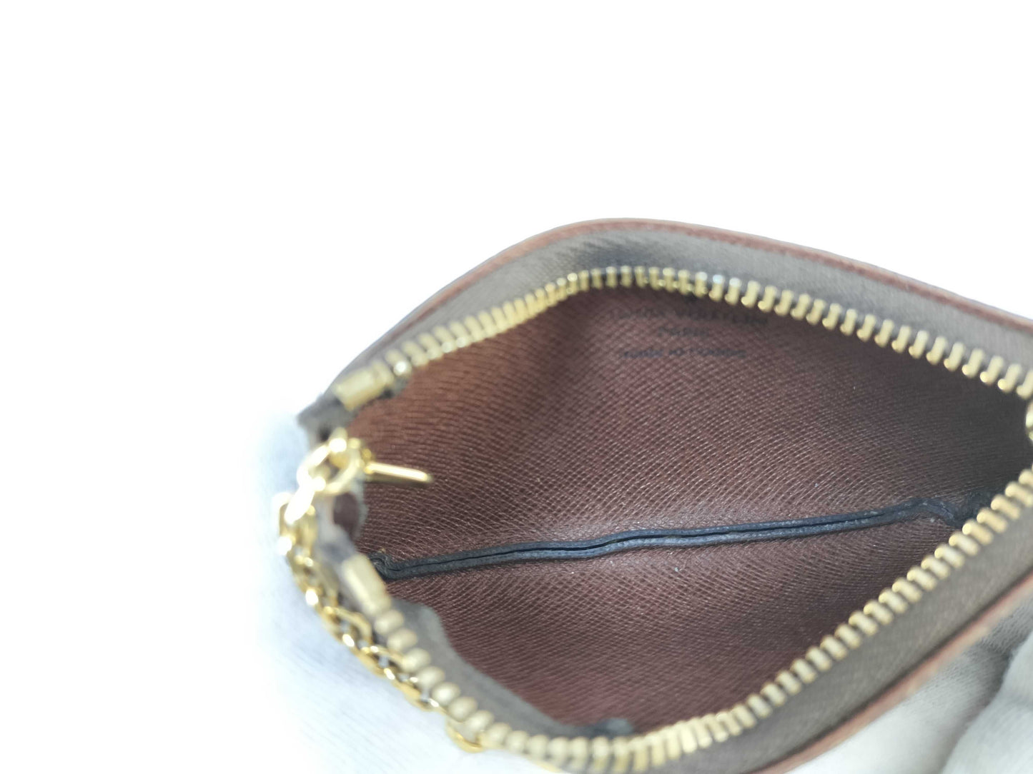 LOUIS VUITTON Monogram Louis Vuitton Card Key Case Monogram Pochette Cle M62650 CT4199 Coin Case