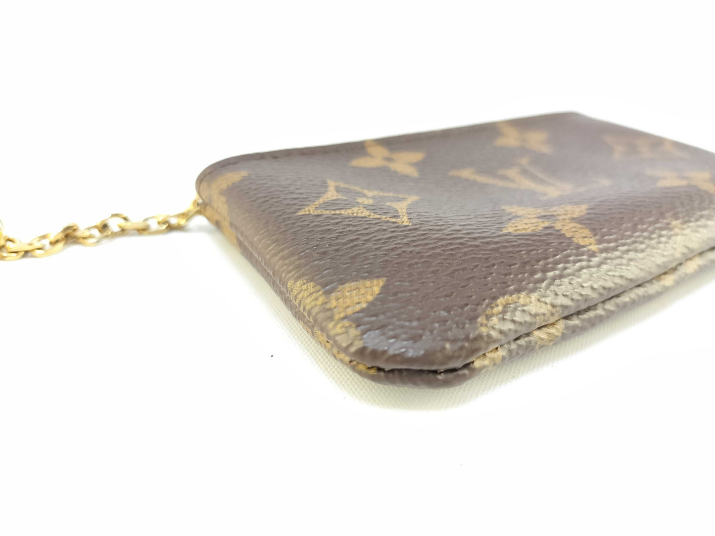 LOUIS VUITTON Monogram Louis Vuitton Card Key Case Monogram Pochette Cle M62650 CT4199 Coin Case