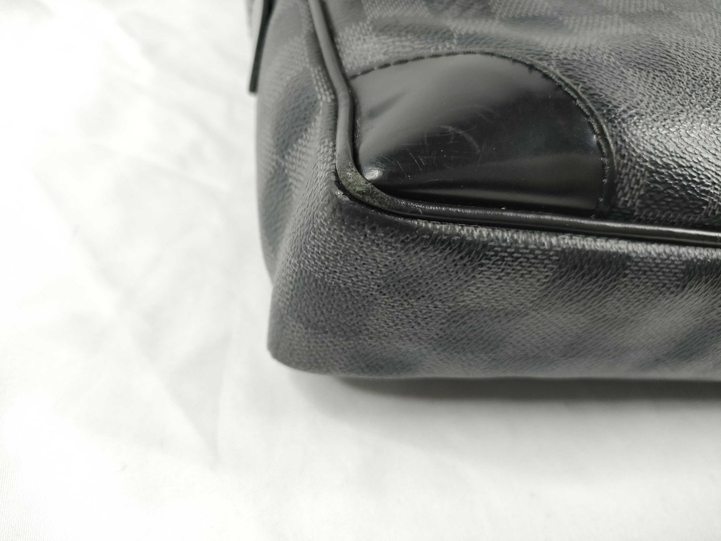 LOUIS VUITTON Damier Graphite Porte-Document Voyage N41125 Business Bag