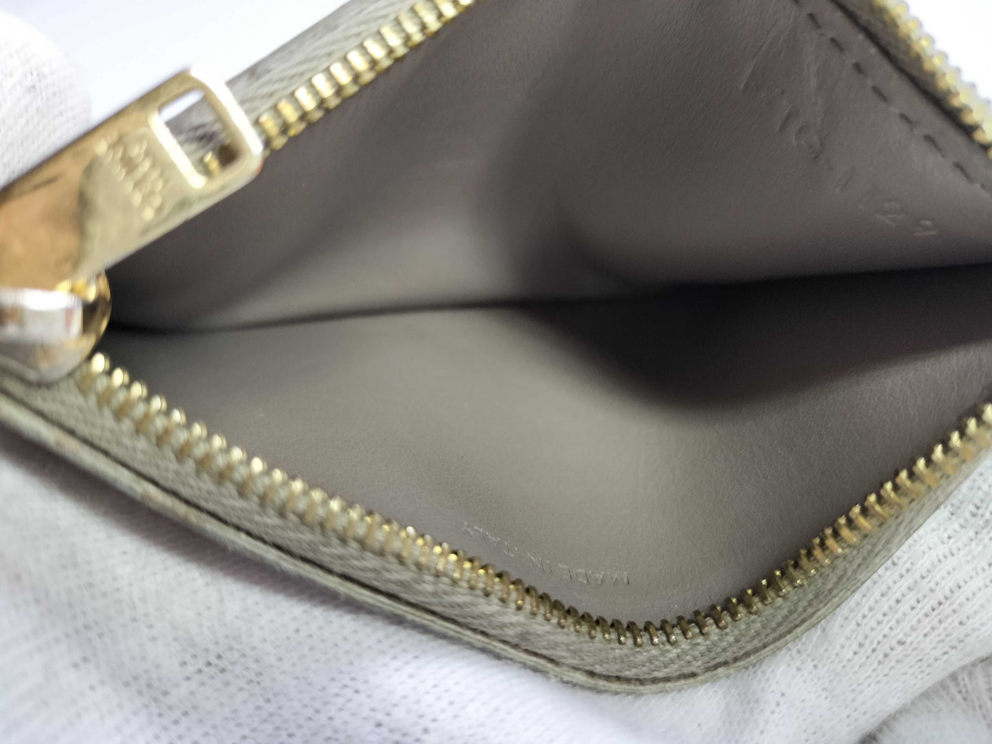 CELINE Fragment Case Leather Coin Case Card Case Coin Card Holder Coin Case