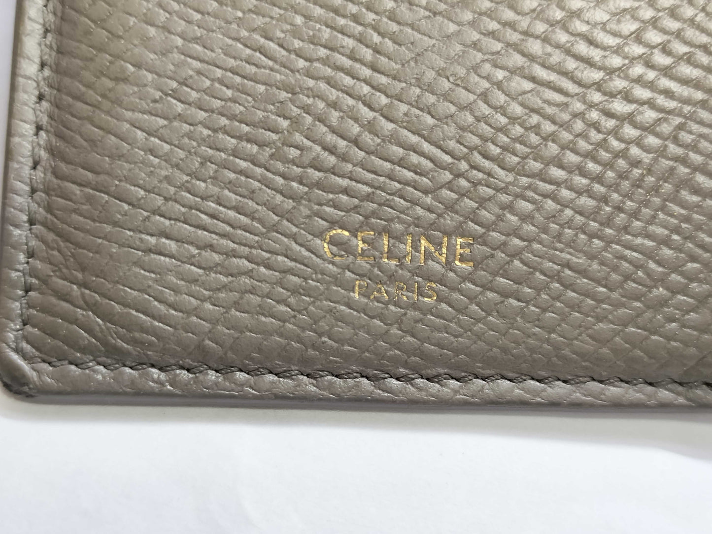 CELINE Fragment Case Leather Coin Case Card Case Coin Card Holder Coin Case