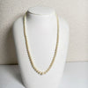 Pearl diameter: Approx. 3.2mm-7.2mm, Sterling Silver, 13.6g, Necklace