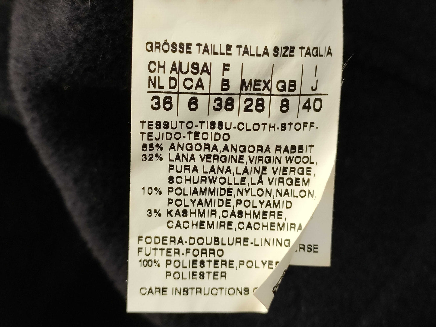 MaxMara Cutie Amano Navy Jacket