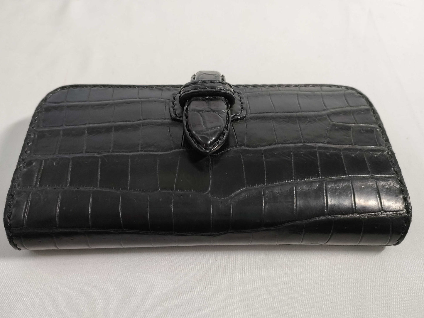 Daisuke Leather Workshop Crocodile Leather Long Wallet