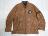 SINA COVA Leather Jacket Camel