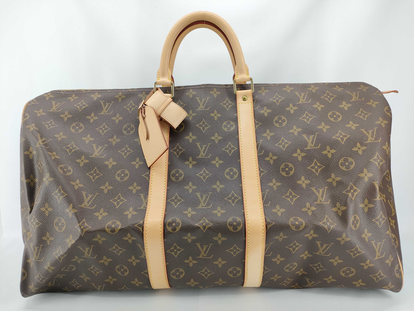 LOUIS VUITTON Monogram Louis Vuitton Keepall 55 M41424 Boston Bag