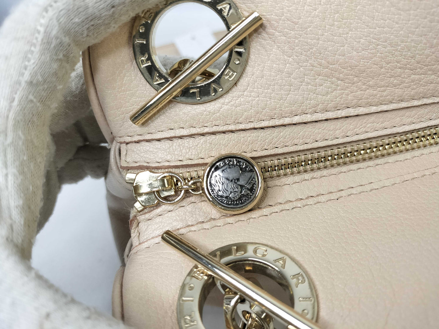 BVLGARI Monete Handbag Shoulder Bag 2-way Shoulder Bag