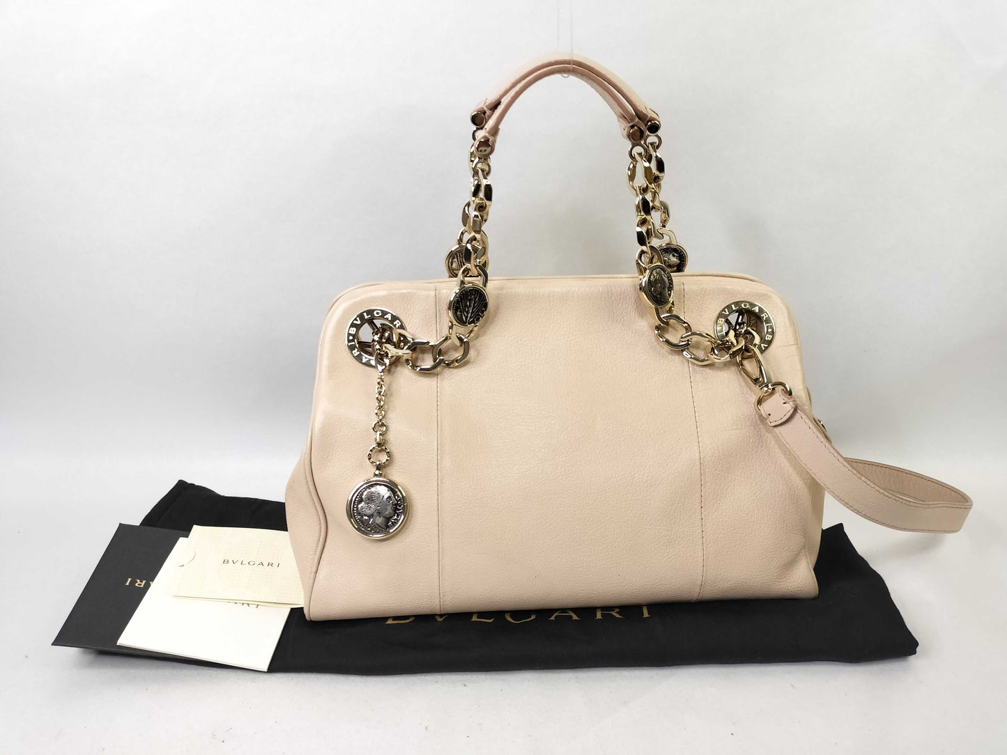 BVLGARI Monete Handbag Shoulder Bag 2-way Shoulder Bag