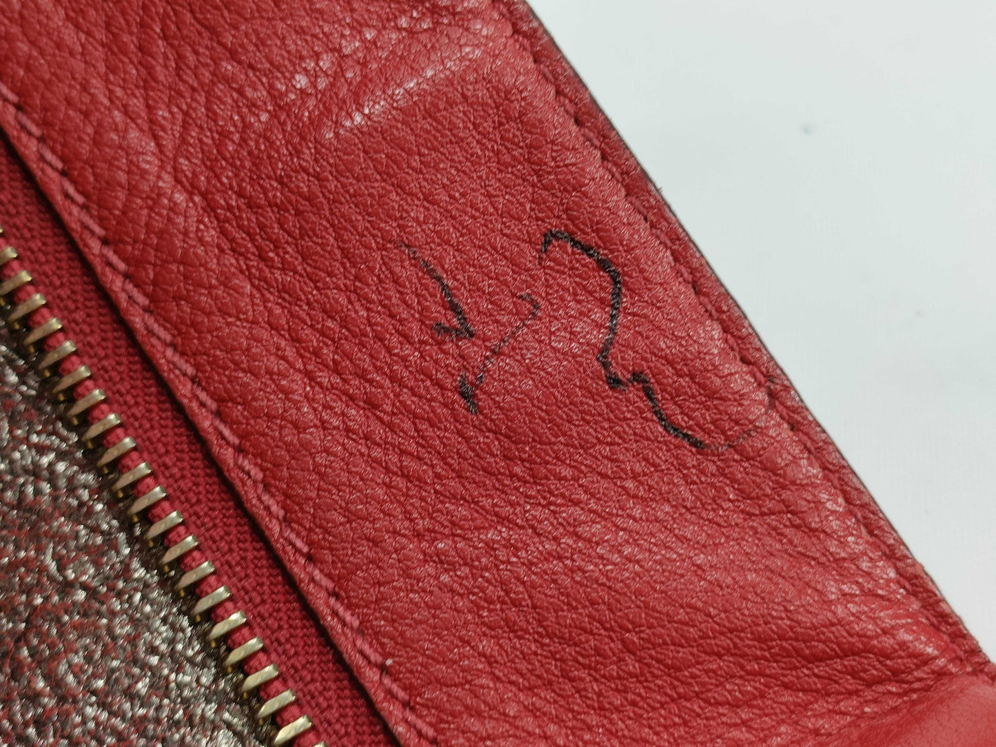 Salvatore Ferragamo Gancini Leather Tote Bag, Red