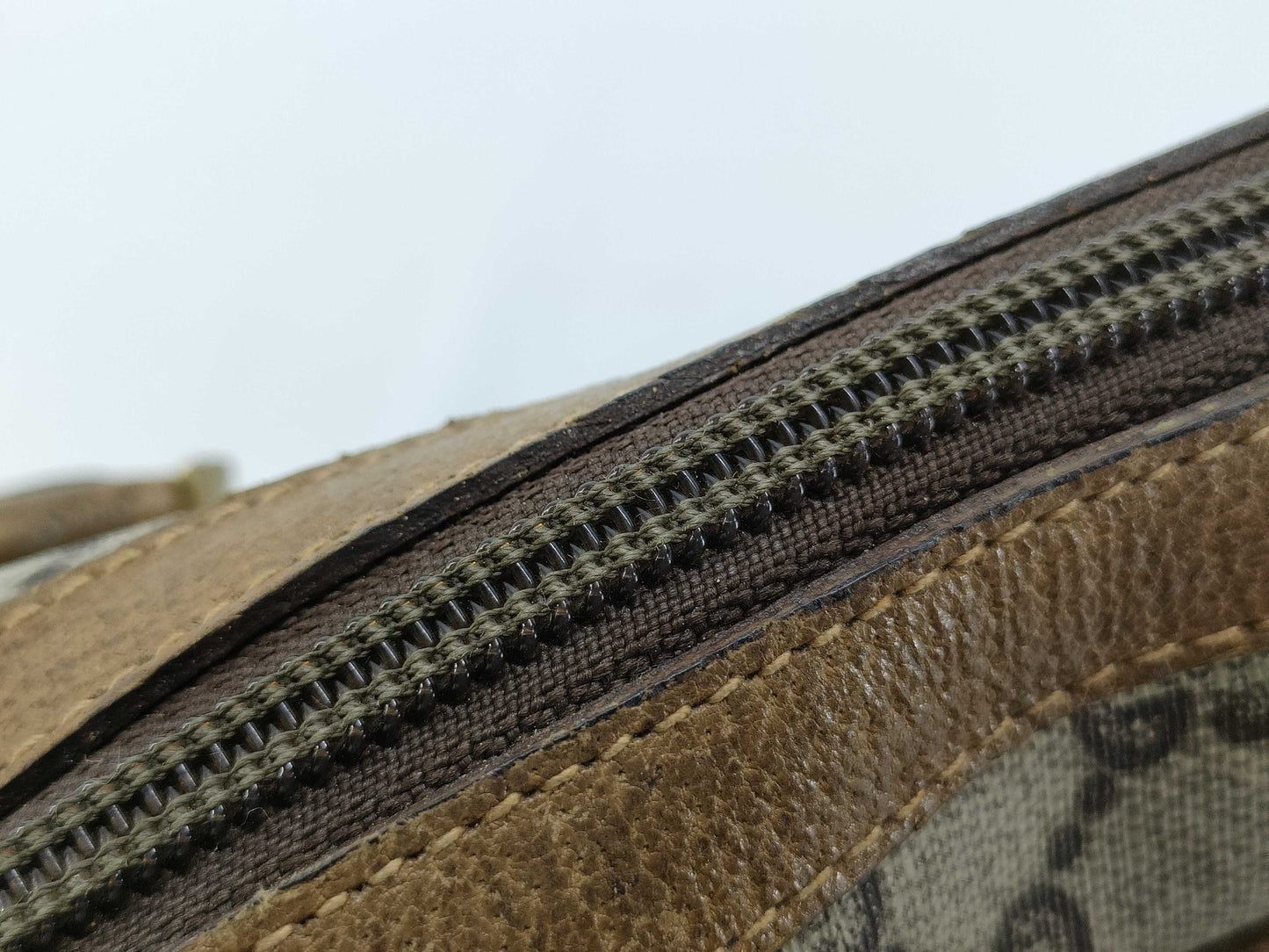 GUCCI GUCCI Old Gucci Mini Boston GG Canvas Handbag Boston Bag