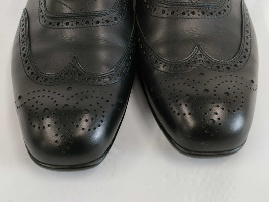 J.M.WESTON Leather Shoes 15 371 607 01 Boxed 7 1/2 Business Shoes