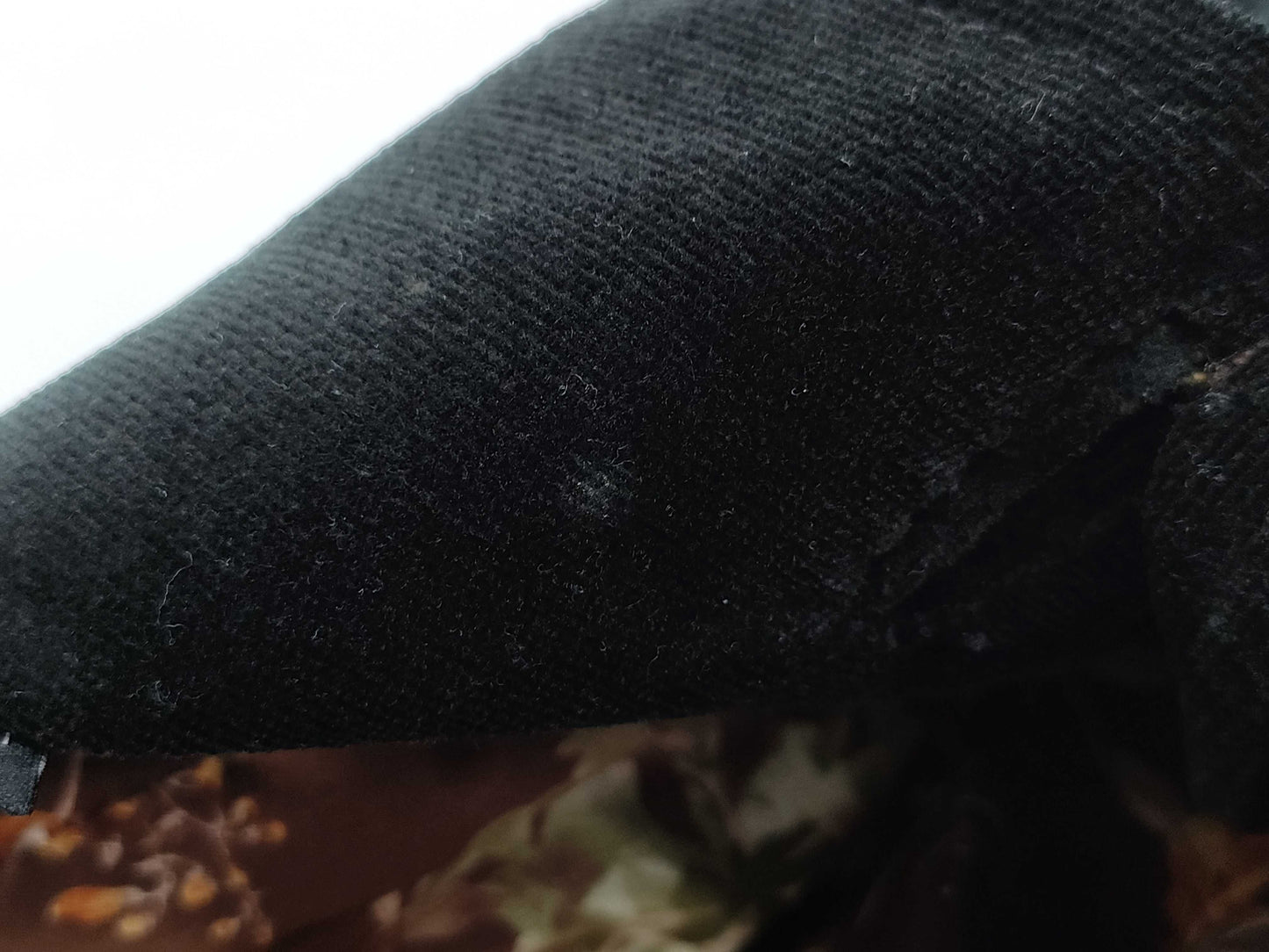 DOLCE & GABBANA Velvet Tailored Jacket, Floral Print, Black, Size 42