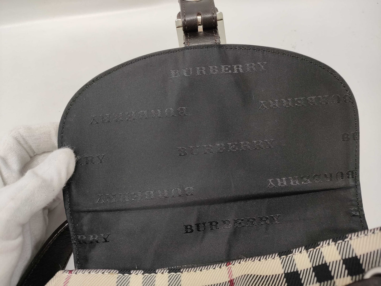 BURBERRY Nova Check Backpack