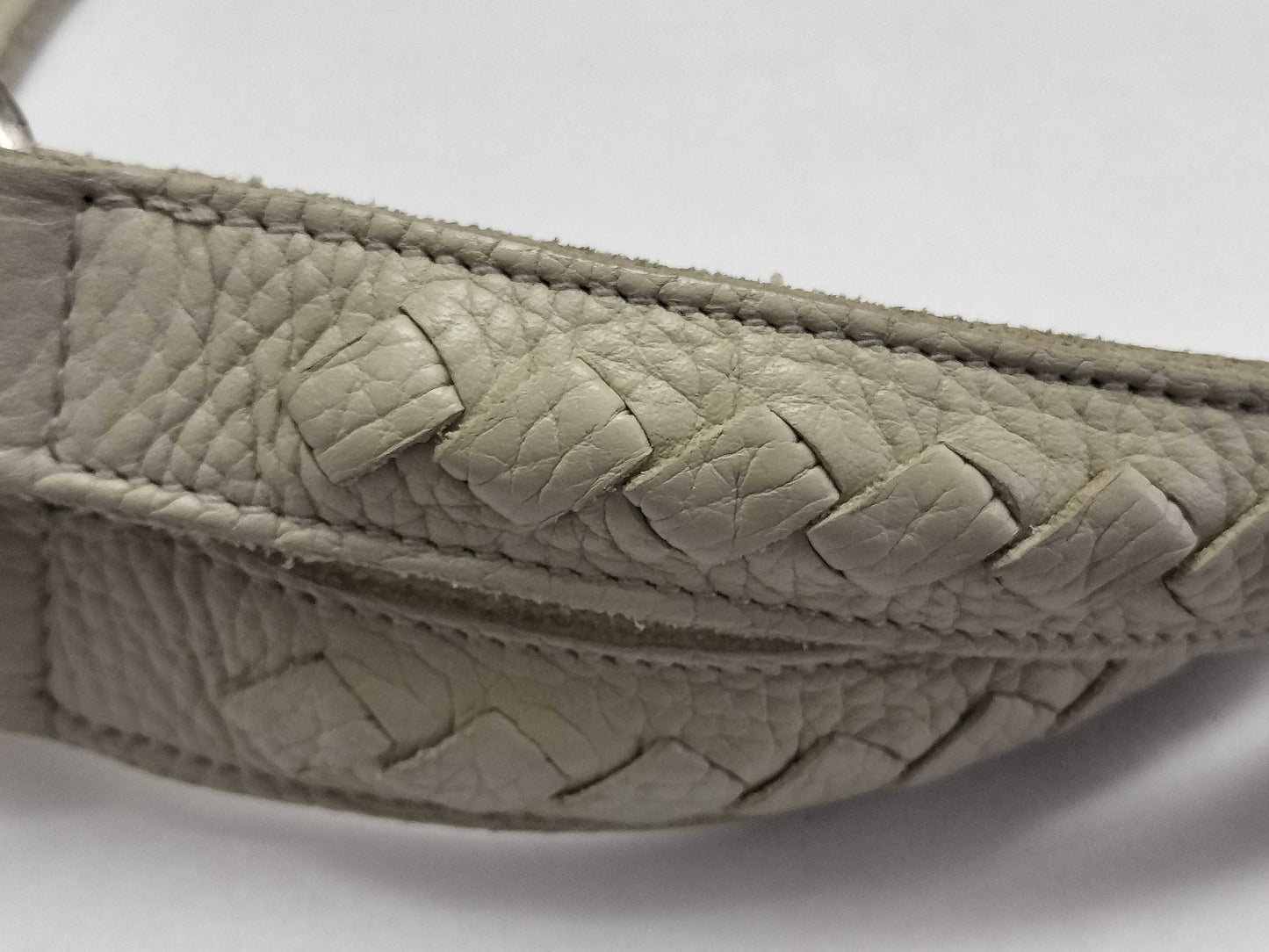 BOTTEGA VENETA Campana Hobo Bag with Perforated Intrecciato Leather Shoulder Bag