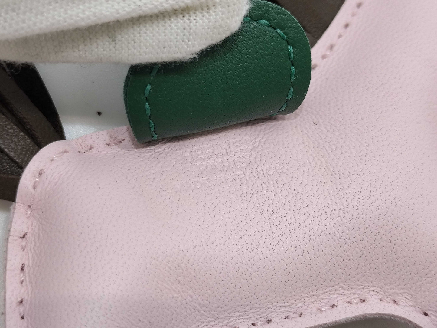 HERMES Unused K Stamped Pegasus Charm